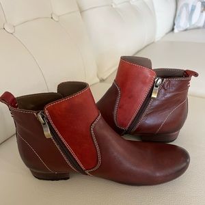 SPRING STEP ‘L’Artiste’ Aladyn leather booties